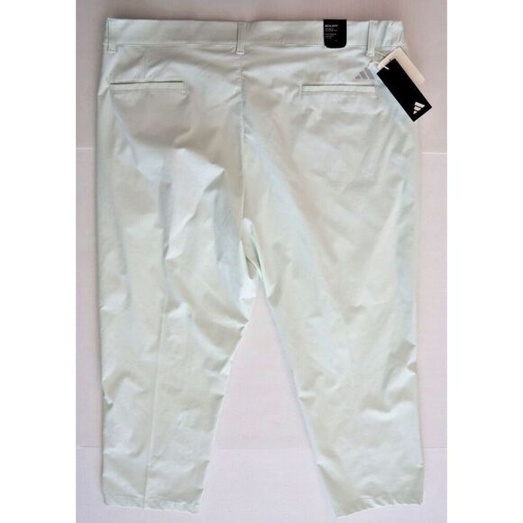 Adidas IU2843 Men Sz 40x30 Short Crystal Jade Ultimate365 Nylon Chino Pants - Picture 2 of 12